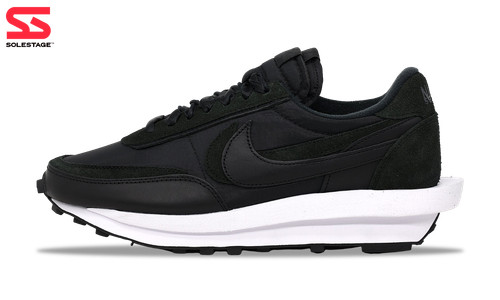Nike waffle sacai black - waffle, x