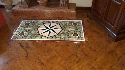 Tavolino marmo vintage - in,