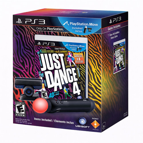 Just dance ps3 move bundle - move,