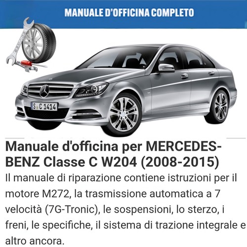 Manuale officina mercedes - officina, benz