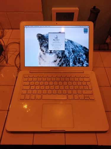 Apple macbook bianco - bianco, intel