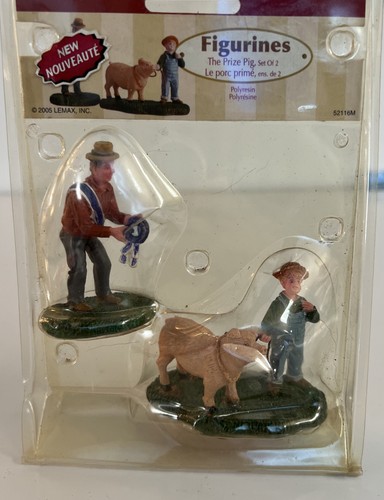 Figurine lemax maiale - lemax, il