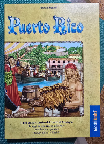 Puerto rico gioco scatola - puerto,