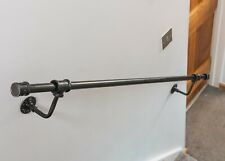 binario scala industriale, scala, ghisa, ferro battuto, vintage, nero