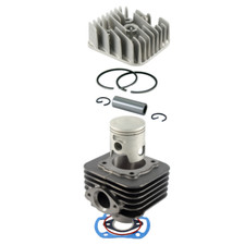 KIT CILINDRO GRUPPO TERMICO ARIA 47 RMS 70cc PER PIAGGIO ZIP FAST RIDER RST 50