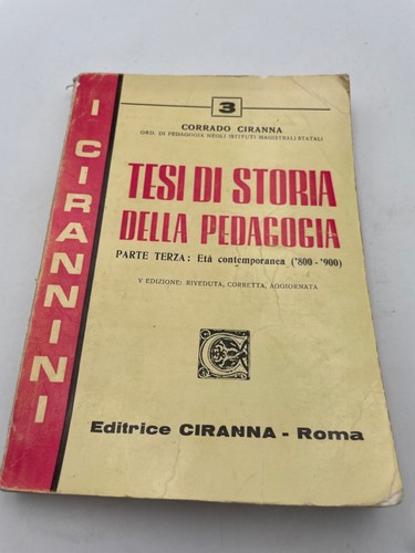 Cirannini tesi storia - i, di