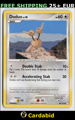 Doduo 80 123 - mt, #80/123