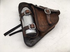 Borsa oscillante marrone pelle con bottiglia Harley Davidson HD Softail universale 