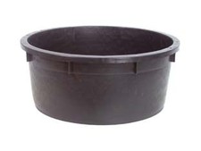 MASTELLONI SOTTOSPINA SENZA MANICI TONDI NERI  lt.275 ø cm.110x35h.    ICS