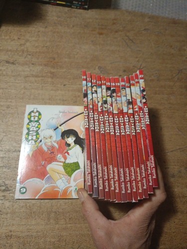 Lotto manga inuyasha - , rossa
