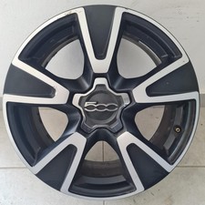 1 cerchio lega fiat 500x sport my2021 r17 nero opaco diamantato ls004107