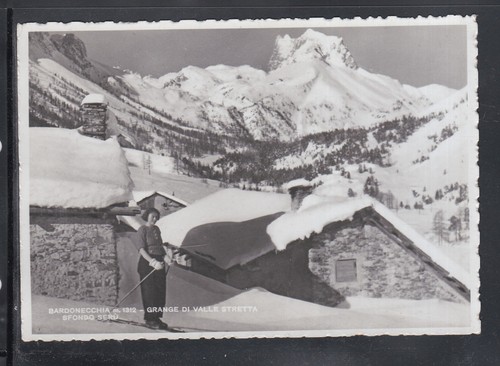 Cartolina bardonecchia grange - cartolina,