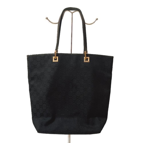 Gucci borsa tote - tela, nera