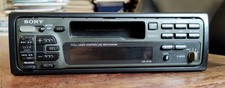 AUTORADIO SONY XR - 3750 CASSETTE NON TESTATA PER RICAMBI Leggere Descrizione