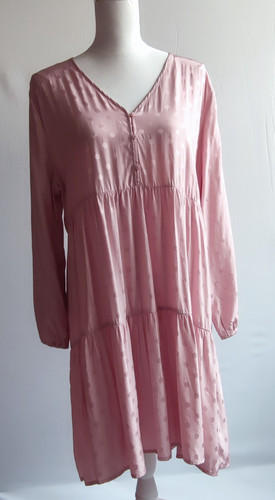 Abito oysho rosa pois line - rosa,