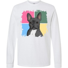 T-shirt manica lunga cane toro