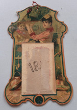 COPPIA  CALENDARI ANTICHI FINE 1800