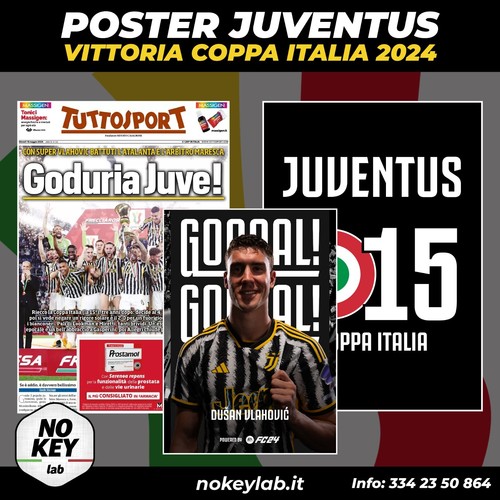 Juve poster tuttosport finale - juve,