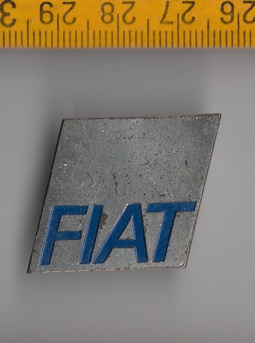 Vintage fiat brooch pin - vintage,