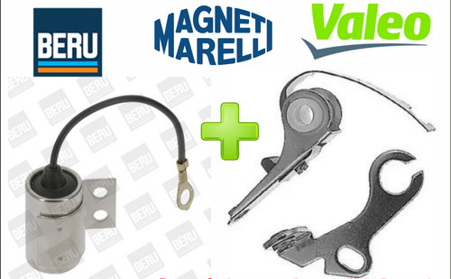 Kit contatti condensatore - contatti, +