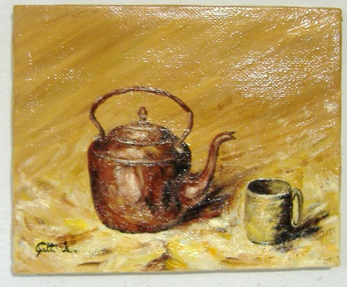 029 quadro dipinto - olio, su