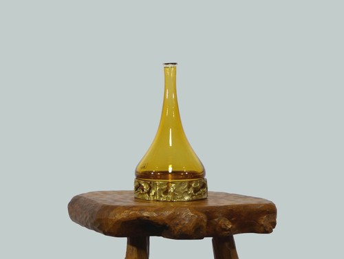 Vase bouteille bronze et - en,