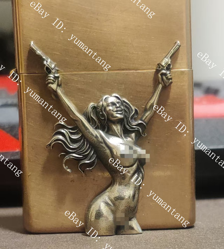 Pezzo ottone sexy ragazza - pezzo,