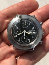 Hamilton Chronograph Automatic Ref 9367 Khaki Military Top Condition Vintage