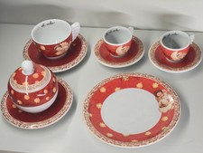 THUN porcellana Sweet Christmas 2 tazzine piattini tazza zuccheriera set