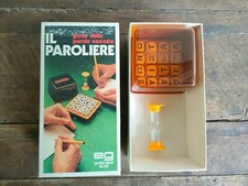 IL PAROLIERE Gioco di Società EG Editrice Giochi Vintage 1980's