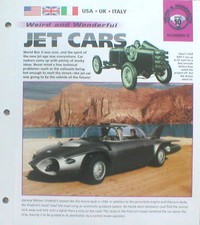 JET CARS Brochure: Firebird