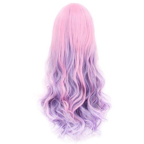 Parrucca cosplay ondulata - parrucca,