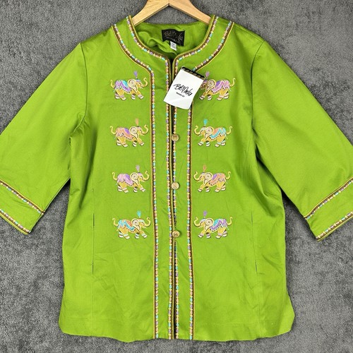 Cardigan blazer ricamato - , top