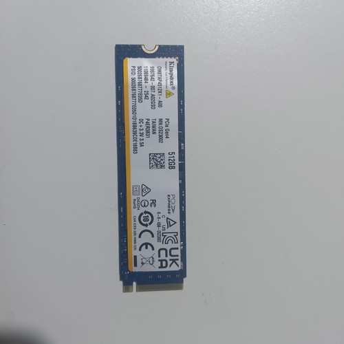 Nvme kingston - hd,
