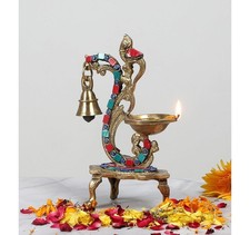 Gemstone Work Ethnic Carved