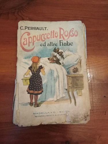 Libro cappuccetto rosso - libro, rosso-c