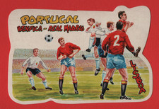 FIGURINA FUSTELLATA ADESIVA STIKERS CALCIO BENFICA-REAL MADRID PERFETTA N°27