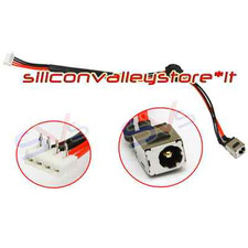 DC Power Jack con cavo 19cm Toshiba Satellite A500-ST5605, A500-ST5606