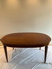 tavolo legno allungabile annibale colombo sedie legno tessuto intarsiato ciliegi