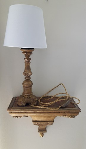 Lampada abatjour con - , base