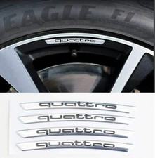 4 Logo adesivi Per AUDI