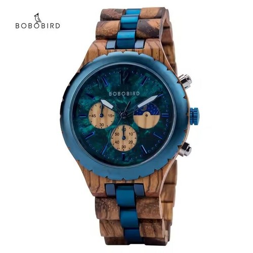 Bobo bird orologio - bobo, legno