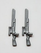 2 X Fucile Argento Playmobil