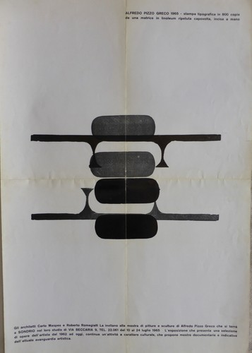 Manifesto pizzo greco - pizzo, mostra