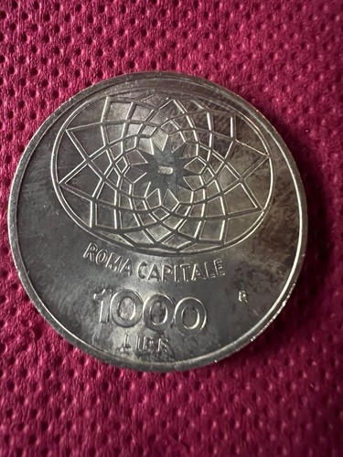 Moneta 1000 lire argento - 1000,