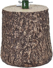 Base Supporto per Albero Di Natale Da 180 a 240Cm - Effetto Tronco Realistico, B