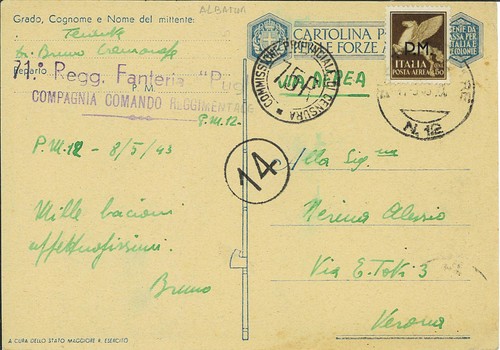 Cartolina cent a posta - 50, p.a.