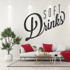 Soft Drinks Wall Sticker -