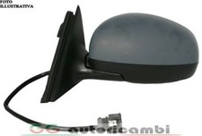 SPECCHIO PER SKODA FABIA 07-14 ELETTRICO TERMICO VERNICIABILE DESTRO