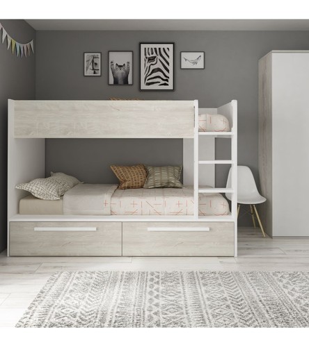 Cameretta con letto castello - letto,